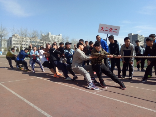 齐心协力拔河